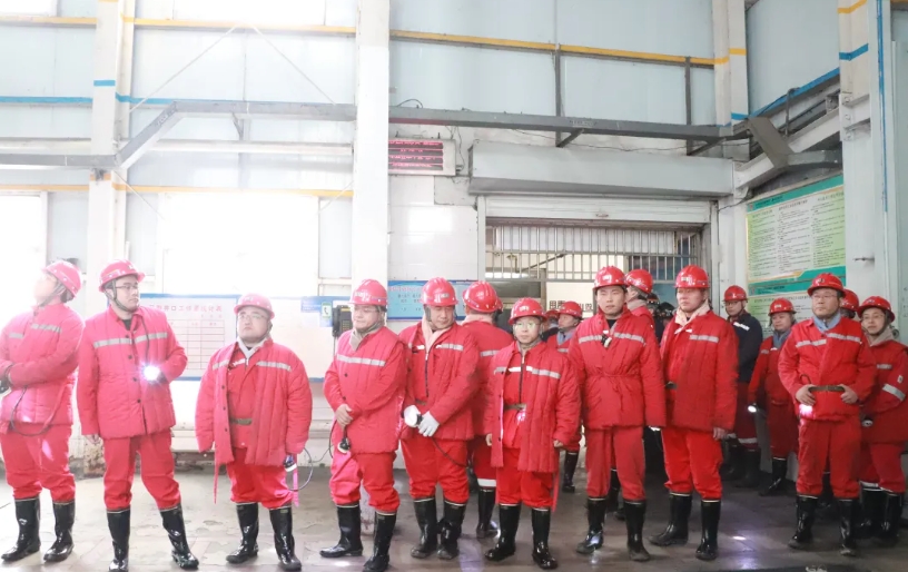 【紅旗煤礦】濟(jì)寧市能源局、縣應(yīng)急局到我礦進(jìn)行安全生產(chǎn)診斷幫扶執(zhí)法檢查1